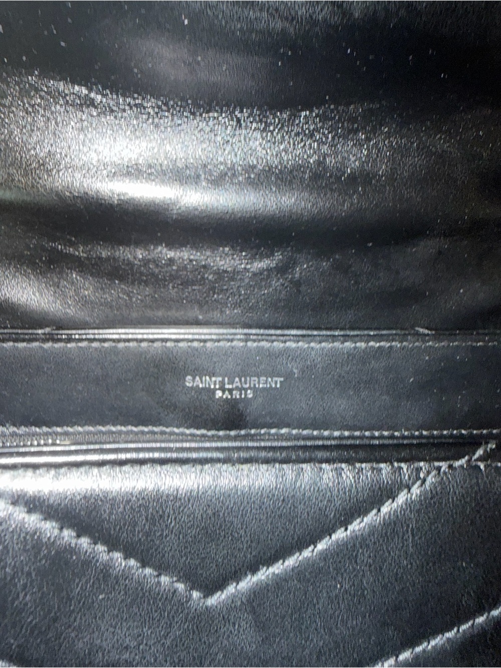 Saint Laurent Loulou Toy Black Quilted Leather Crossbody Bag - Picture 13 of 16